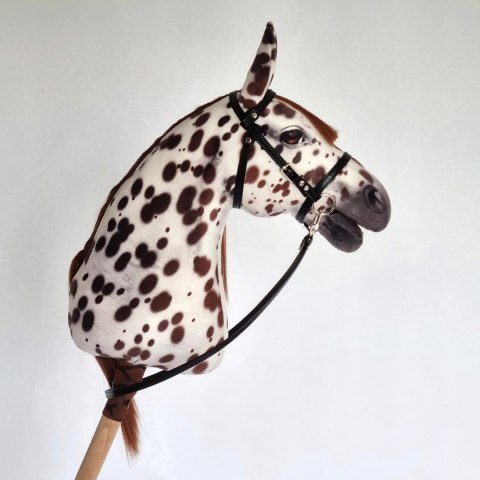 Realistyczny hobby horse, konik na patyku, appaloosa A4 Realistyczny hobby horse, konik na patyku, appaloosa A4