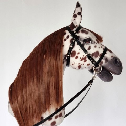 Realistyczny hobby horse, konik na patyku, appaloosa A4 Realistyczny hobby horse, konik na patyku, appaloosa A4